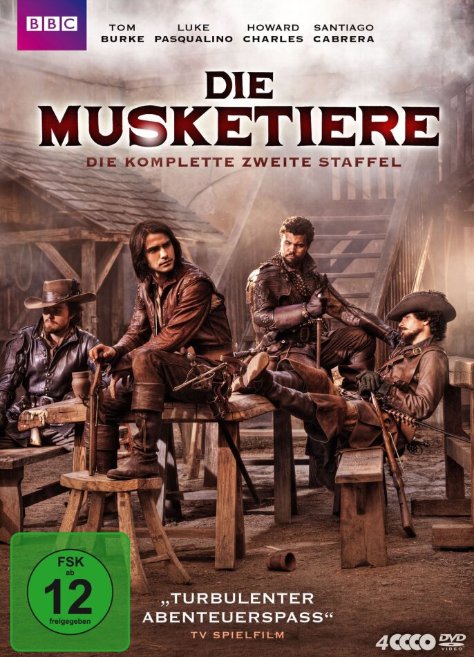 Die Musketiere - Staffel 2 4 DVDs
