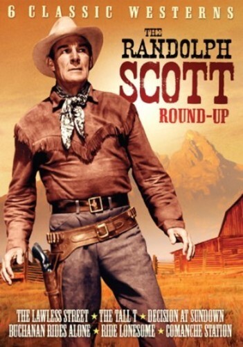 Randolph Scott Roundup Volume 1 - 6 Movie Pack 2 DVDs