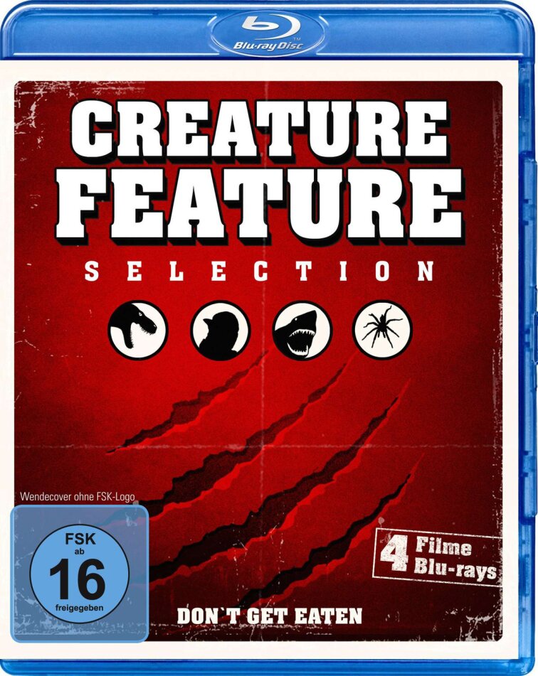 Creature Feature Selection 4 Blu-rays