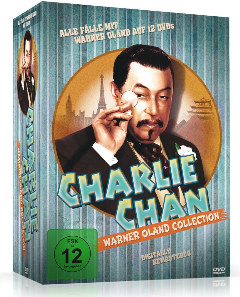 Charlie Chan - Warner Oland Collection s/w, 12 DVDs
