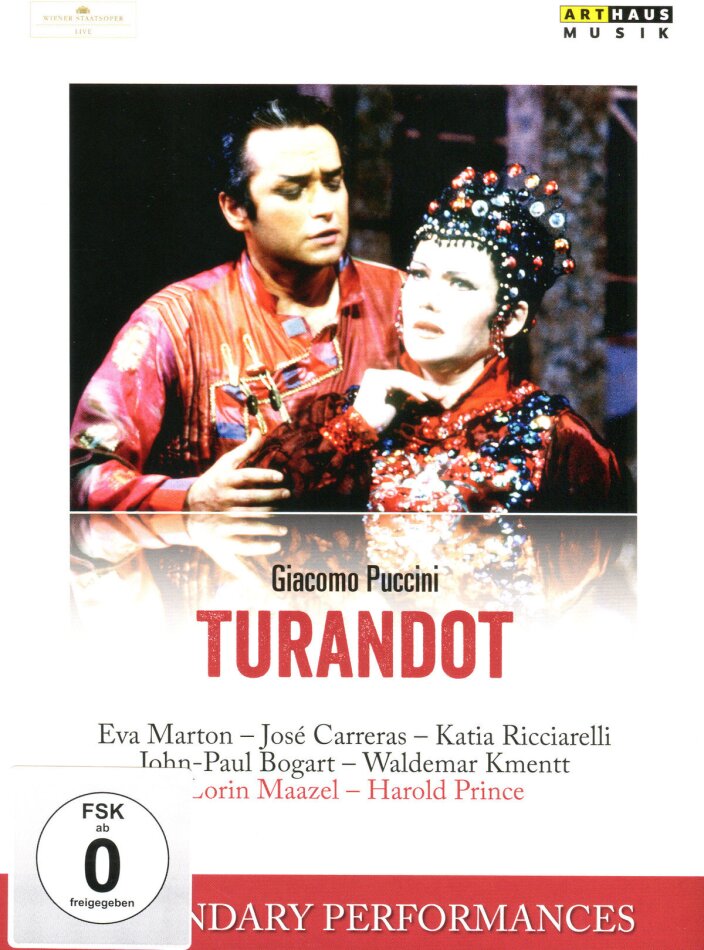Wiener Staatsoper, Lorin Maazel & Eva Marton - Puccini - Turandot Arthaus Musik, Legendary Performances