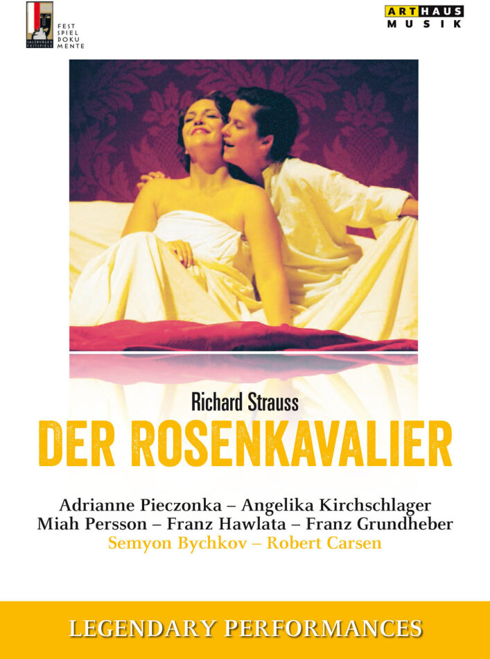 Wiener Philharmoniker, Semyon Bychkov & Adrianne Pieczonka - Strauss - Der Rosenkavalier Arthaus Musik, Legendary Performances, Salzburger Festspiele, 2 DVDs