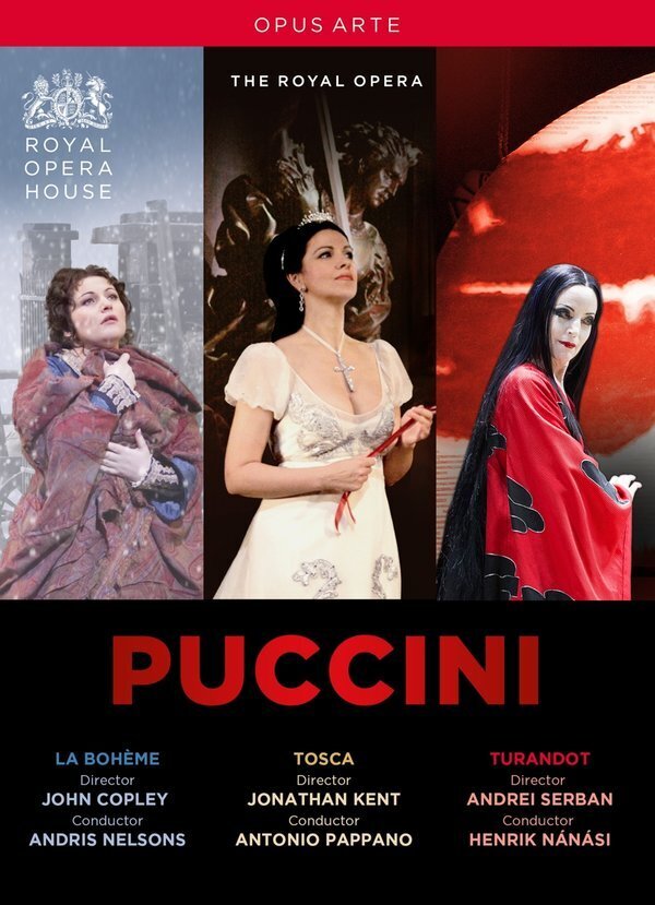Orchestra of the Royal Opera House - Puccini - La Bohème / Tosca / Turandot Opus Arte, 3 DVDs