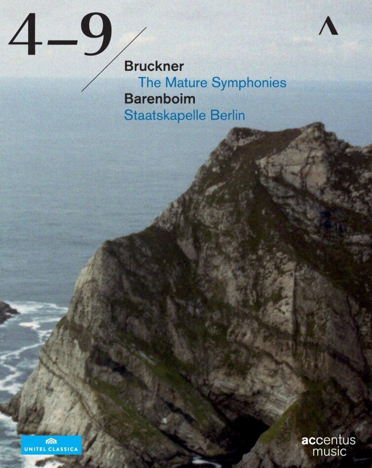Staatskapelle Berlin & Daniel Barenboim - Bruckner - Symphonies Nos. 4-9 Unitel Classica, Accentus Music, The Mature Symphonies, 6 Blu-rays