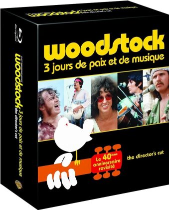 Various Artists - Woodstock - 3 jours de musique et de paix (3 Blu-ray + 4 DVD)