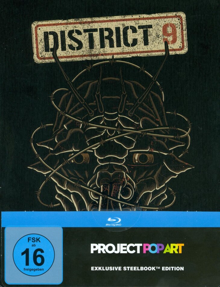 District 9 (2009) Project Pop Art Edition, Steelbook