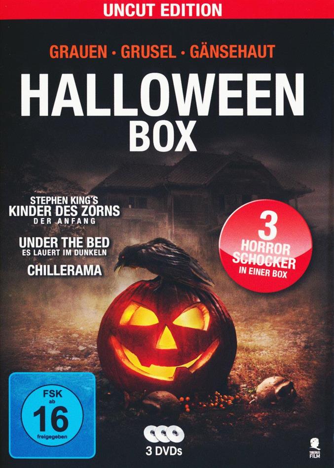 Halloween Box Uncut, 3 DVDs