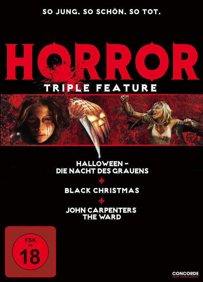 Horror Triple Feature 3 DVDs