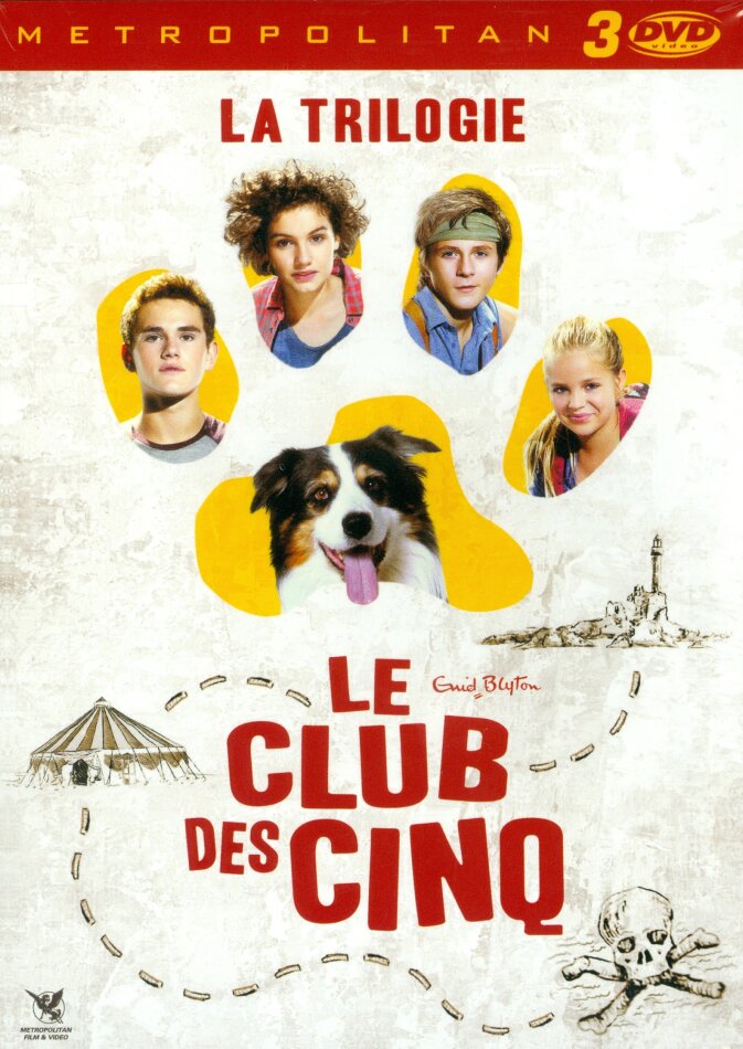 Le Club des Cinq - La Trilogie 3 DVDs