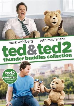 Ted 1 & 2 2 DVDs