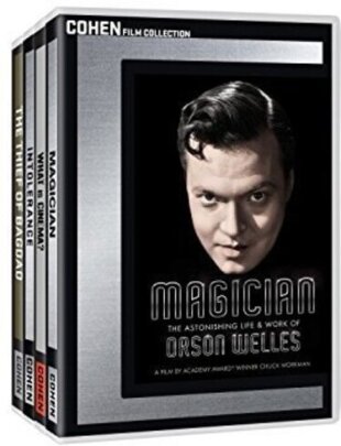 What is Cinema? / Magician: The Astonishing Life and Work of Orson Welles / Intolerance / The Thief of Baghdad Cohen Film Collection, 4 DVDs