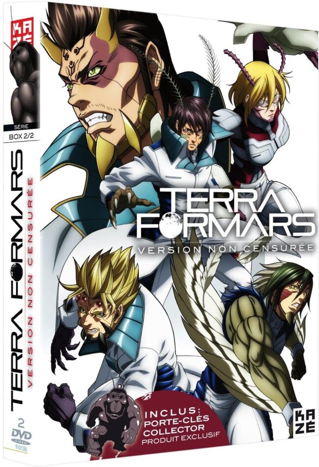 Terra Formars - Box Vol. 2 Porte-Clés Collector, Version non censurée, 2 DVDs