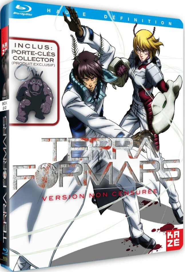 Terra Formars - Box Vol. 2 Version non censurée, porte-clefs, Collector's Edition