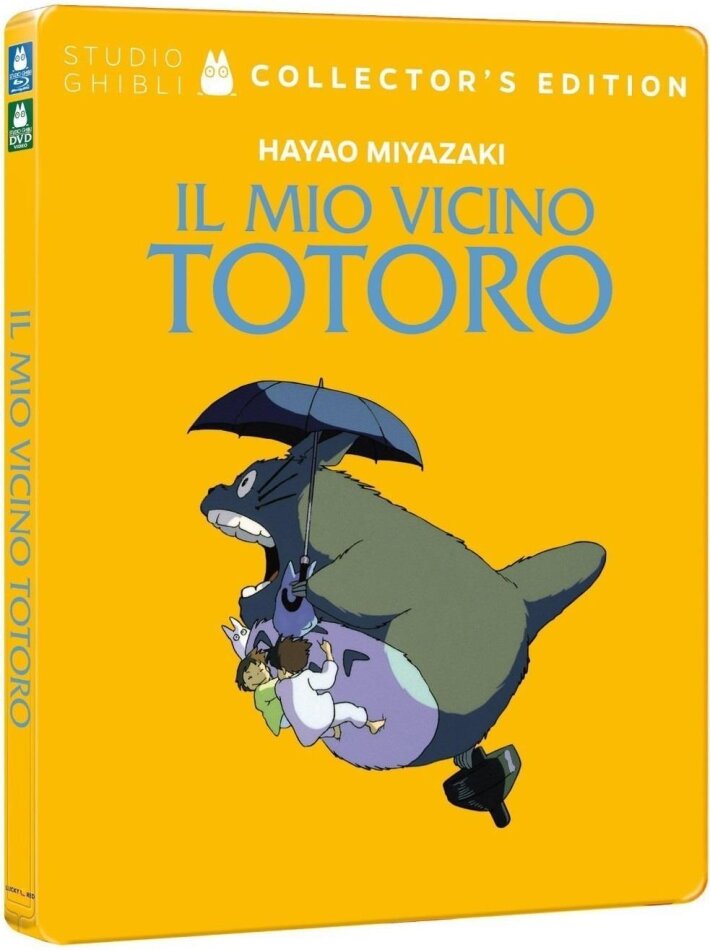 Il mio vicino Totoro (1988) Collector's Edition, Steelbook, Blu-ray + DVD