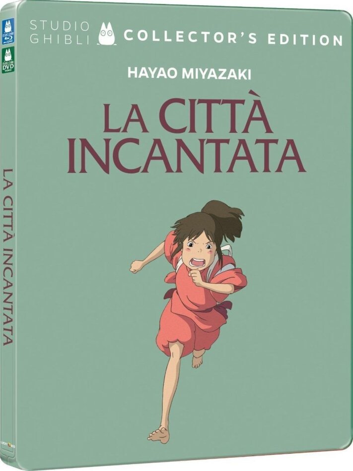 La Città Incantata (2001) Collector's Edition, Steelbook, Blu-ray + DVD