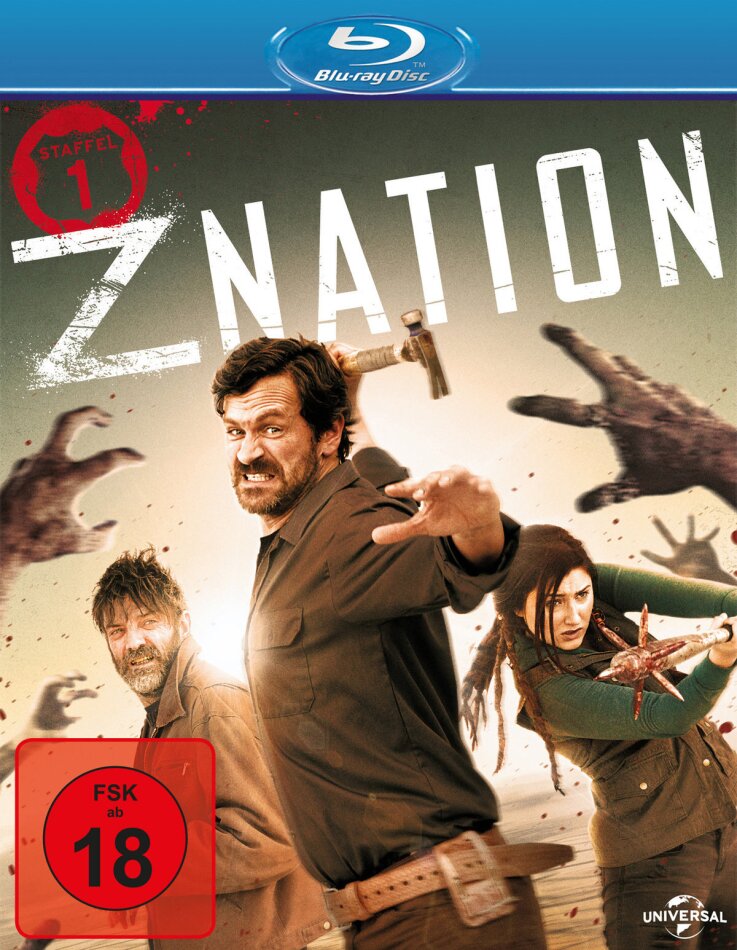 Z Nation - Staffel 1 4 Blu-rays