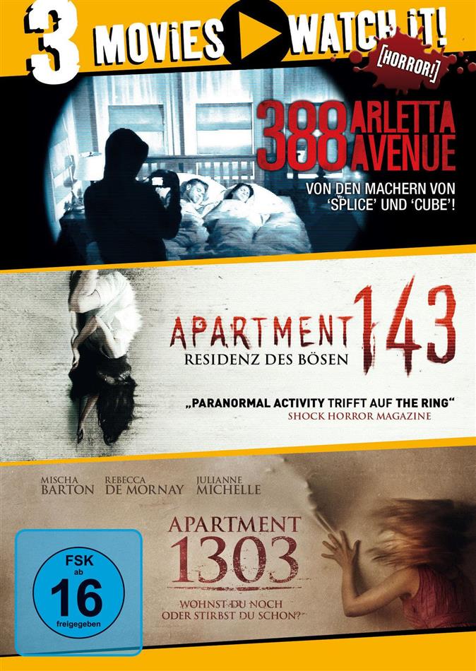 388 Arletta Avenue / Apartment 143 / Apartment 1303 3 DVDs