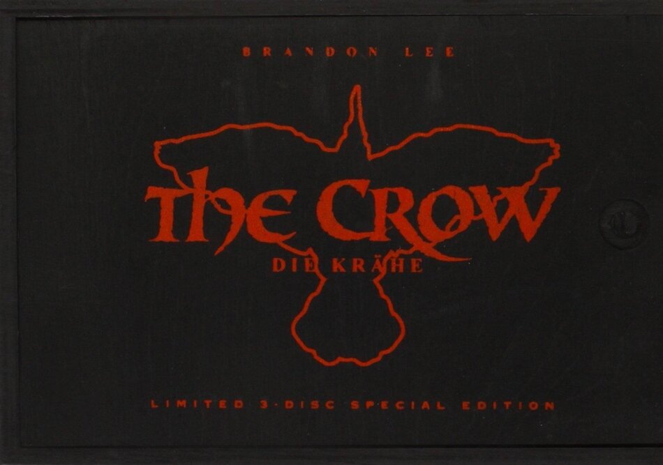 The Crow (1994) Special Edition, Uncut, Limited Edition, Mediabook, Holzbox, Blu-ray + DVD + CD