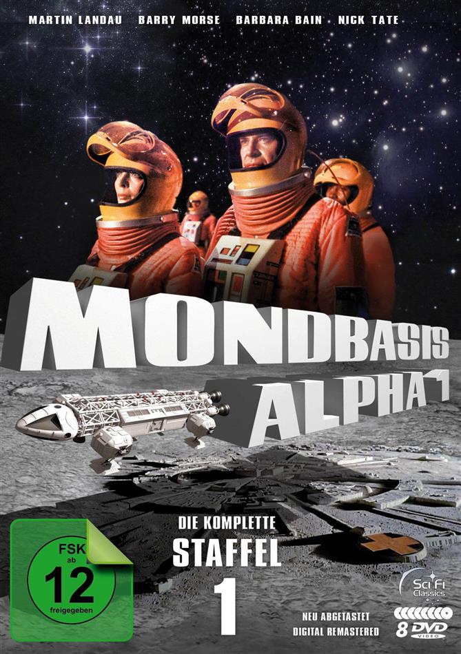 Mondbasis Alpha 1 - Staffel 1 Neuabtastung, Remastered, 8 DVDs