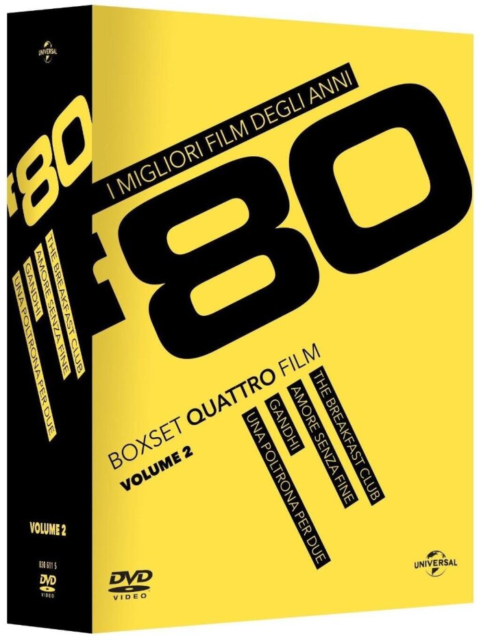 I Migliori Film degli anni '80 - Vol. 2 4 DVD