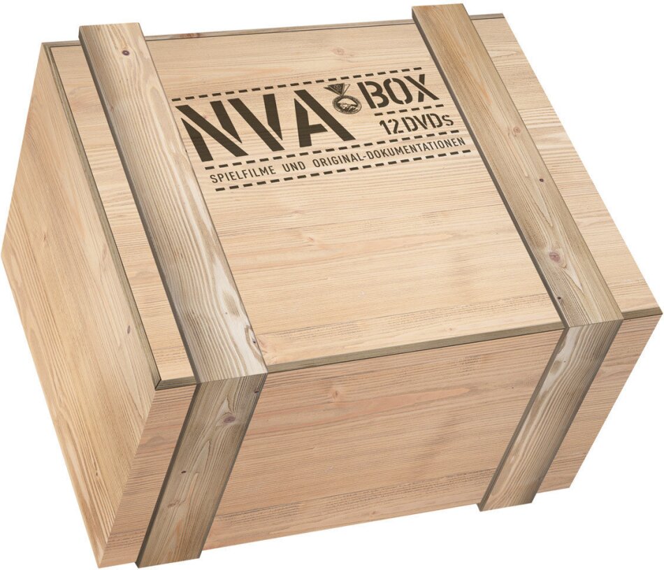 Operation NVA s/w, Holzbox, 12 DVDs