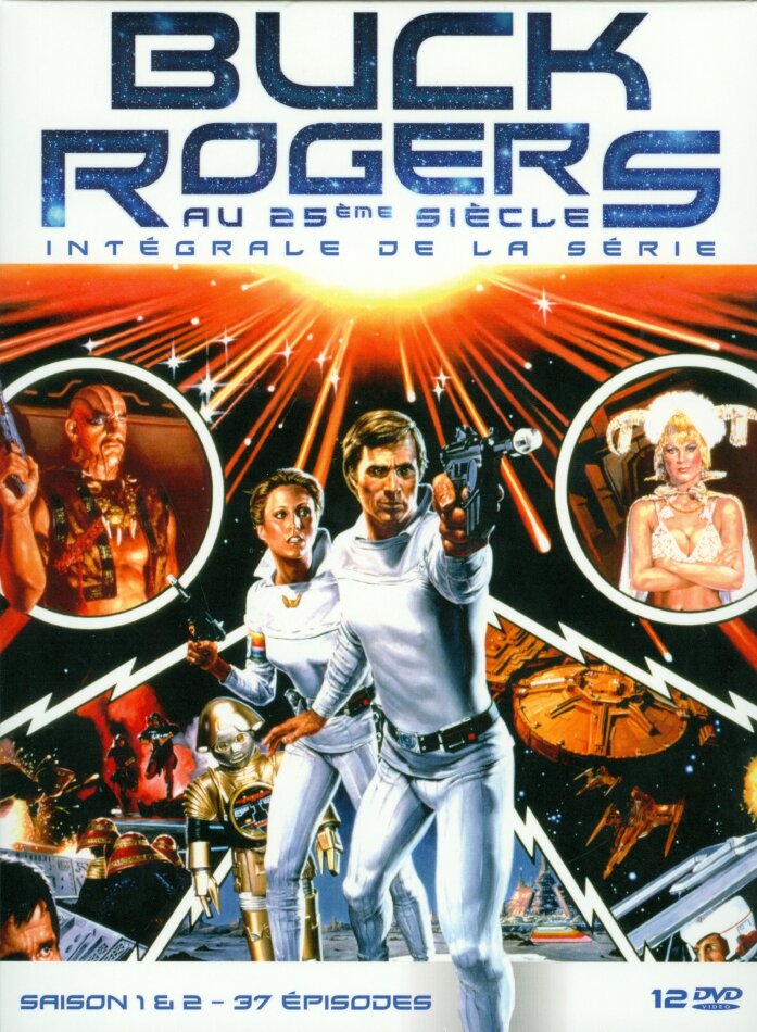 Buck Rogers au 25ème siècle - Intégrale de la série (Saison 1 & 2) 12 DVDs