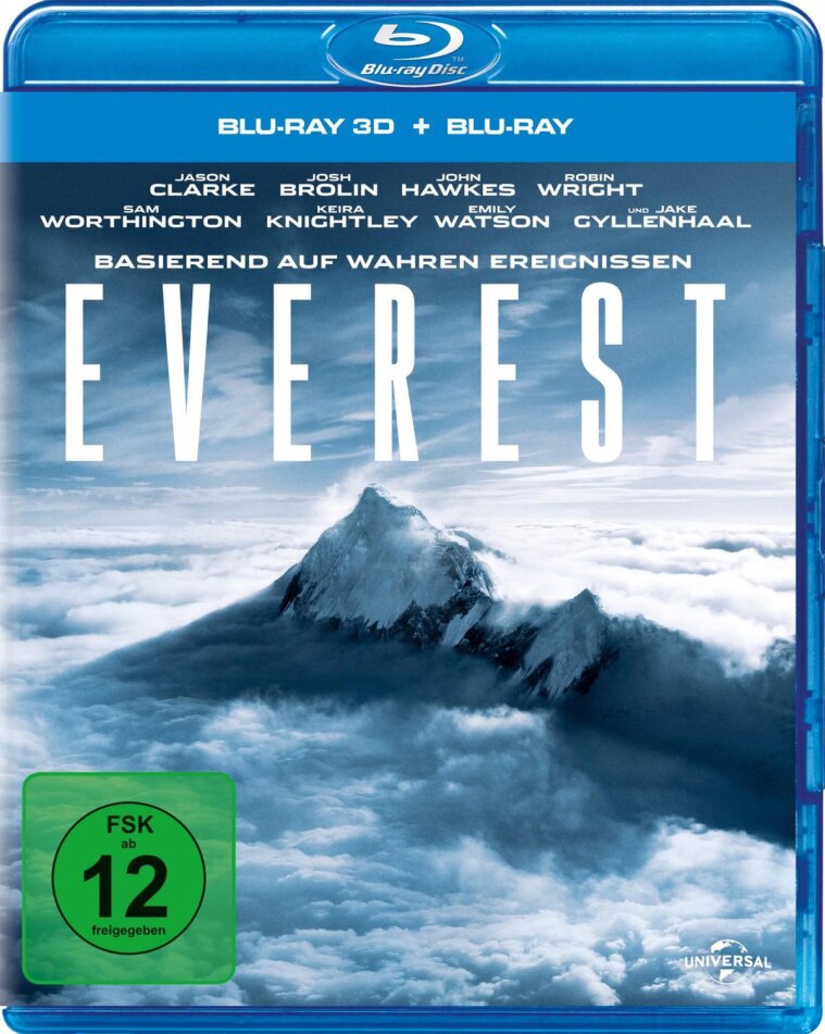 Everest (2015) Blu-ray 3D + Blu-ray