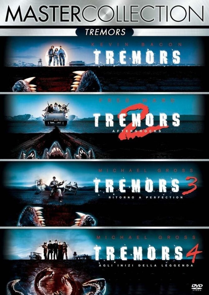 Tremors - Collection 4 DVDs
