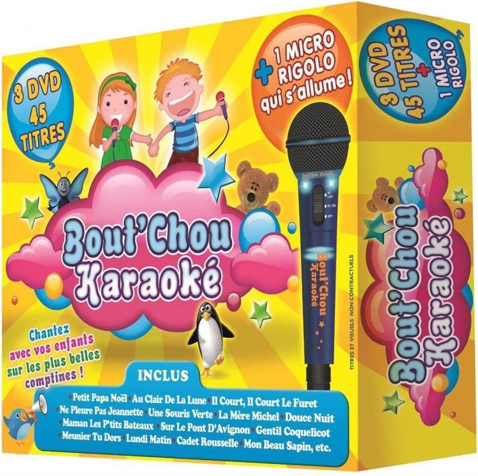 Karaoke - Bout'Chou Karaoke - + 1 Micro rigolo qui s'allume 3 DVD