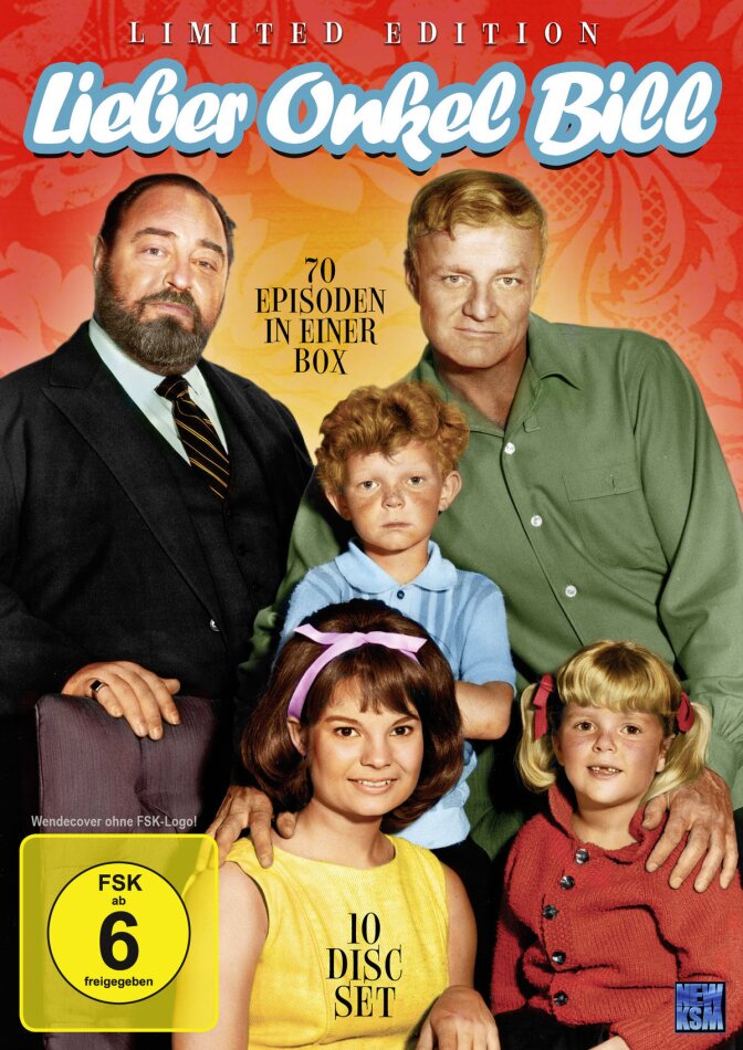 Lieber Onkel Bill - 70 Episoden in einer Box Limited Edition, 10 DVDs