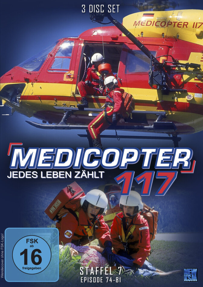 Medicopter 117 - Staffel 7 3 DVDs