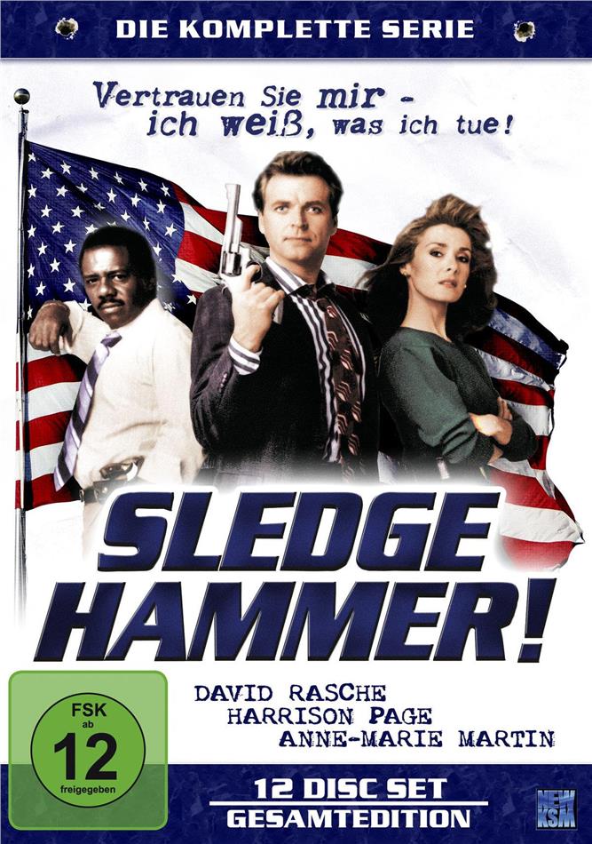 Sledge Hammer - Die komplette Serie 12 DVDs