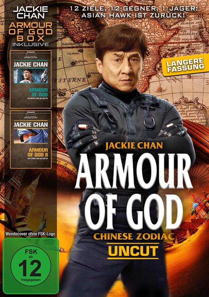 Armour of God 1 - 3 3 DVDs