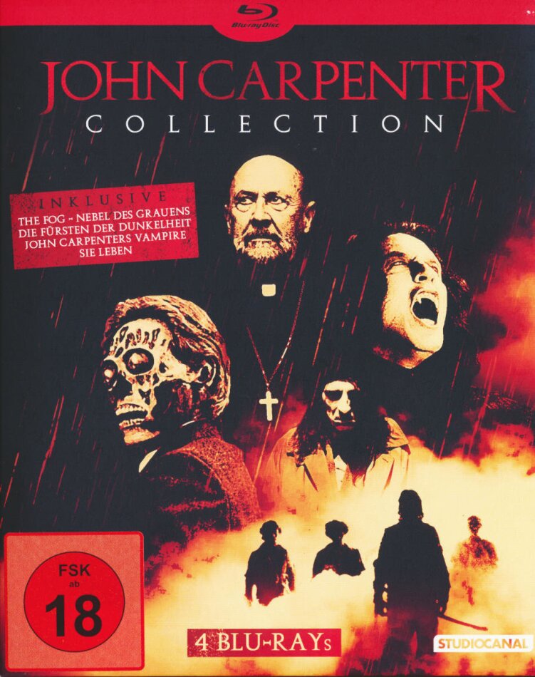John Carpenter Collection 4 Blu-rays