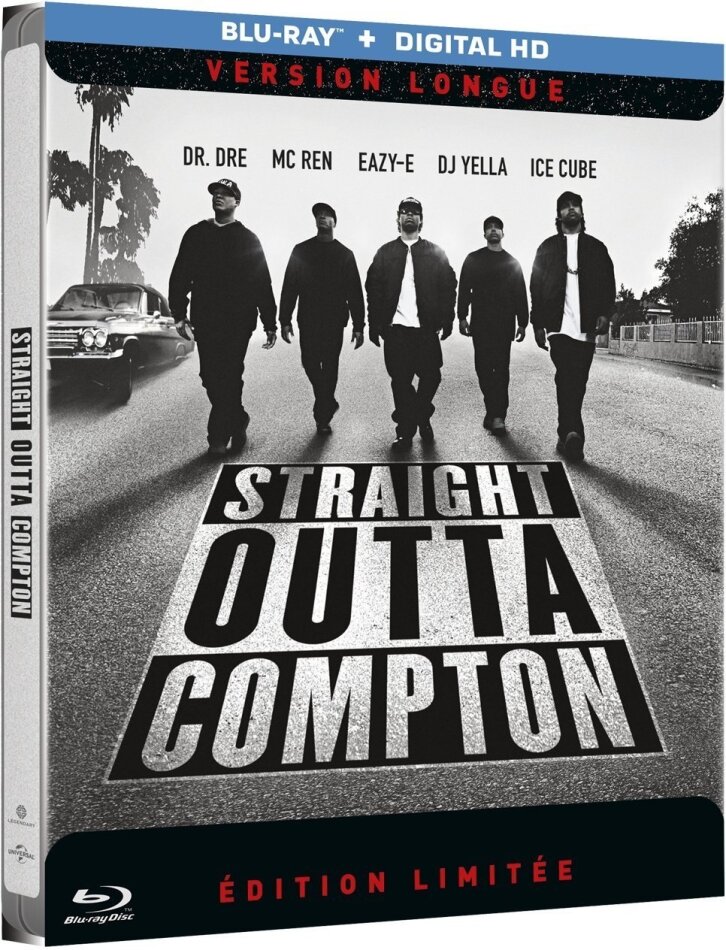 N.W.A. - Straight Outta Compton (2015) Limited Edition, Langfassung, Steelbook