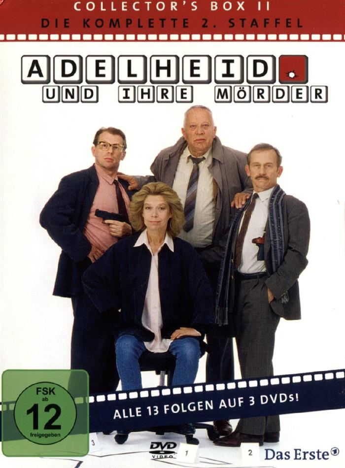 Adelheid und ihre Mörder - Staffel 2 Collector's Edition, 3 DVDs