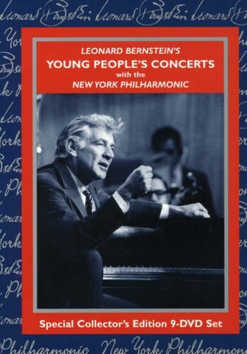 Leonard Bernstein (1918-1990) & New York Philharmonic - Young People's Concert s/w, Special Collector's Edition, 9 DVDs