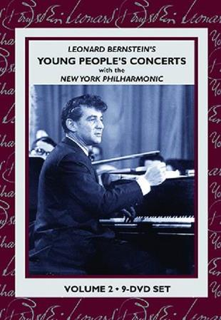Leonard Bernstein (1918-1990) & New York Philharmonic - Young People's Concert - Vol. 2 s/w, 9 DVDs
