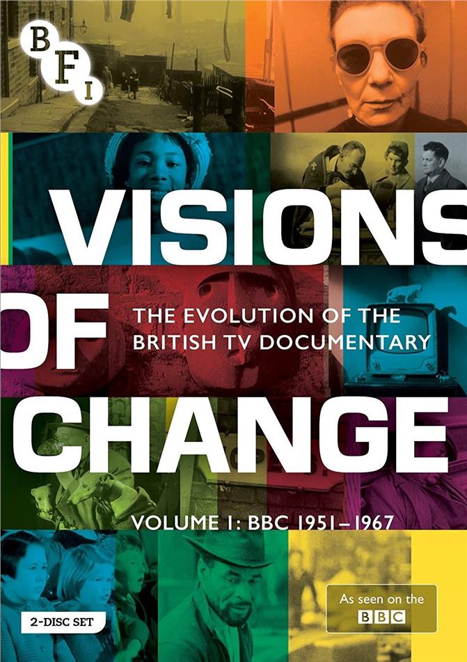 Visions of Change - The Evolution of the British TV Documentory - Vol. 1: BBC 1951-1967 s/w, 2 DVDs