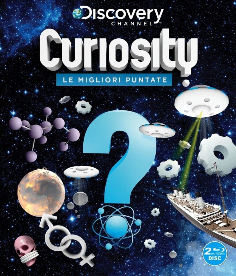 Curiosity - Le migliori puntate Discovery Channel, 2 Blu-rays