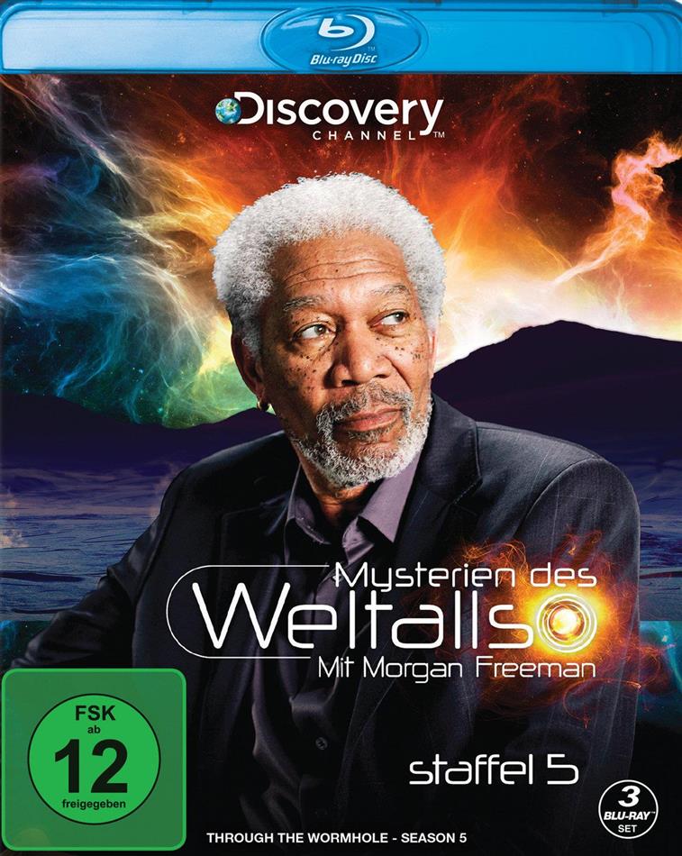 Mysterien des Weltalls - Mit Morgan Freeman - Staffel 5 Discovery Channel, 3 Blu-rays