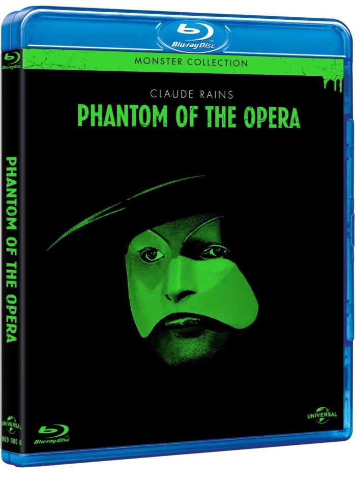Le fantôme de l'opéra (1943) Monster Collection, n/b