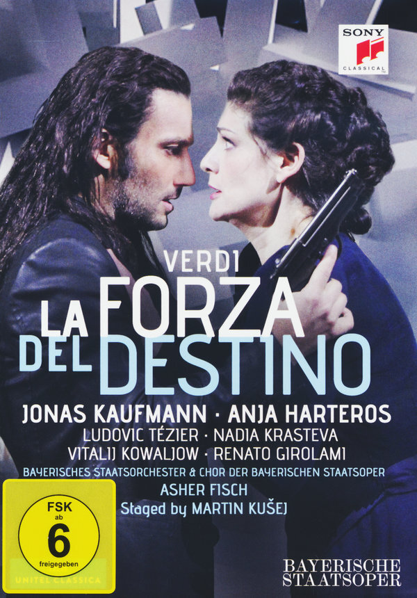 Bayerische Staatsoper, Asher Fisch & Jonas Kaufmann - Verdi - La forza del destino Sony Classical, Unitel Classica, 2 DVDs