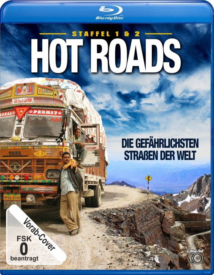 Hot Roads - Die gefährlichsten Strassen der Welt - Staffel 1 & 2 2 Blu-rays