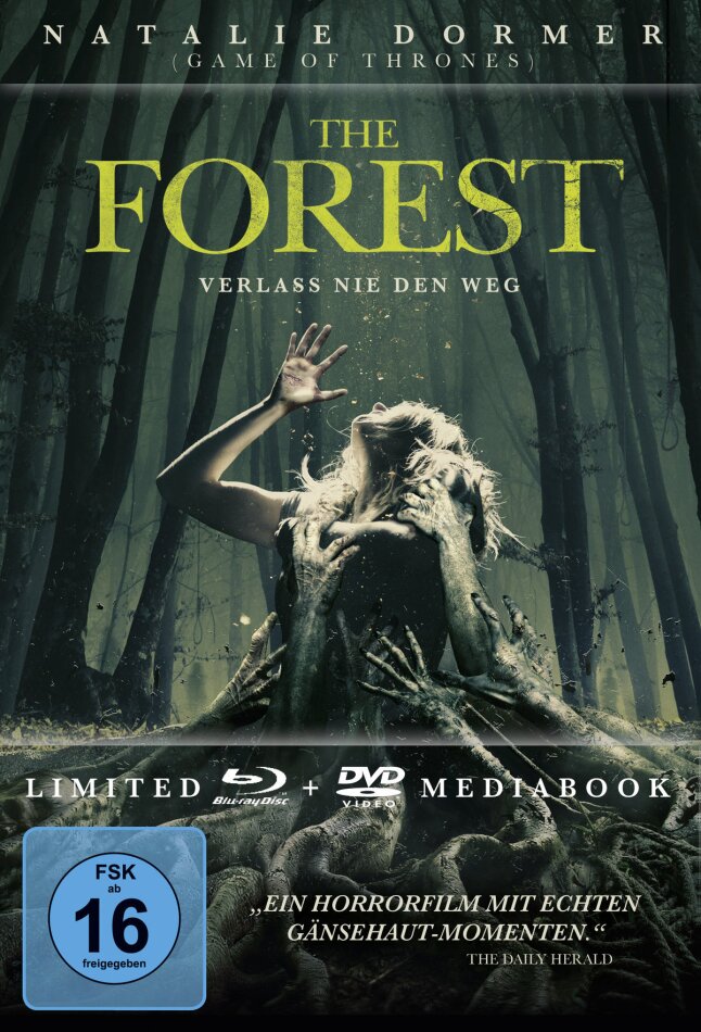 The Forest (2016) Limited Edition, Mediabook, Blu-ray + DVD