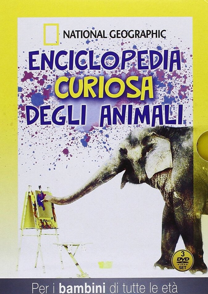 Enciclopedia curiosa degli animali National Geographic, 3 DVDs