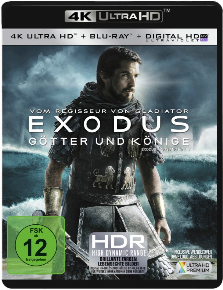 Exodus - Götter und Könige (2014) 4K Ultra HD + Blu-ray