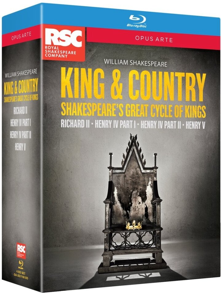 King & Country - Cycle of Kings Opus Arte, Box, 4 Blu-rays