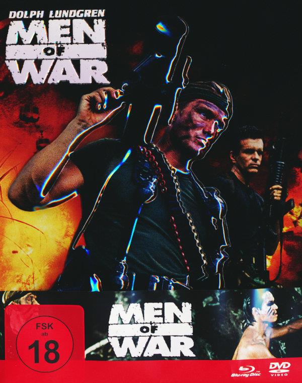 Men of War (1994) FuturePak, Blu-ray + 2 DVDs