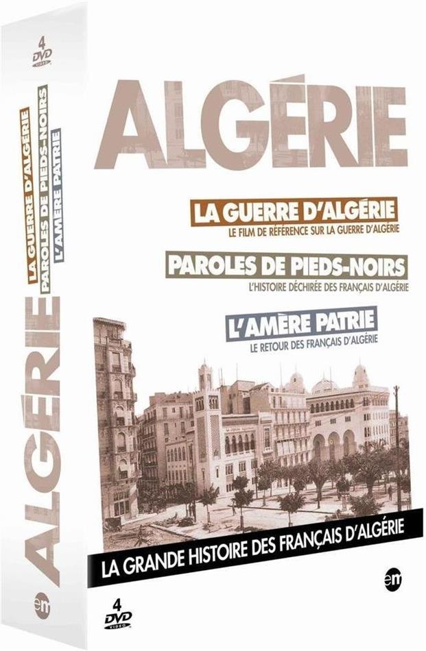 Algérie - la grande histoire des français d'Algérie s/w, 4 DVDs